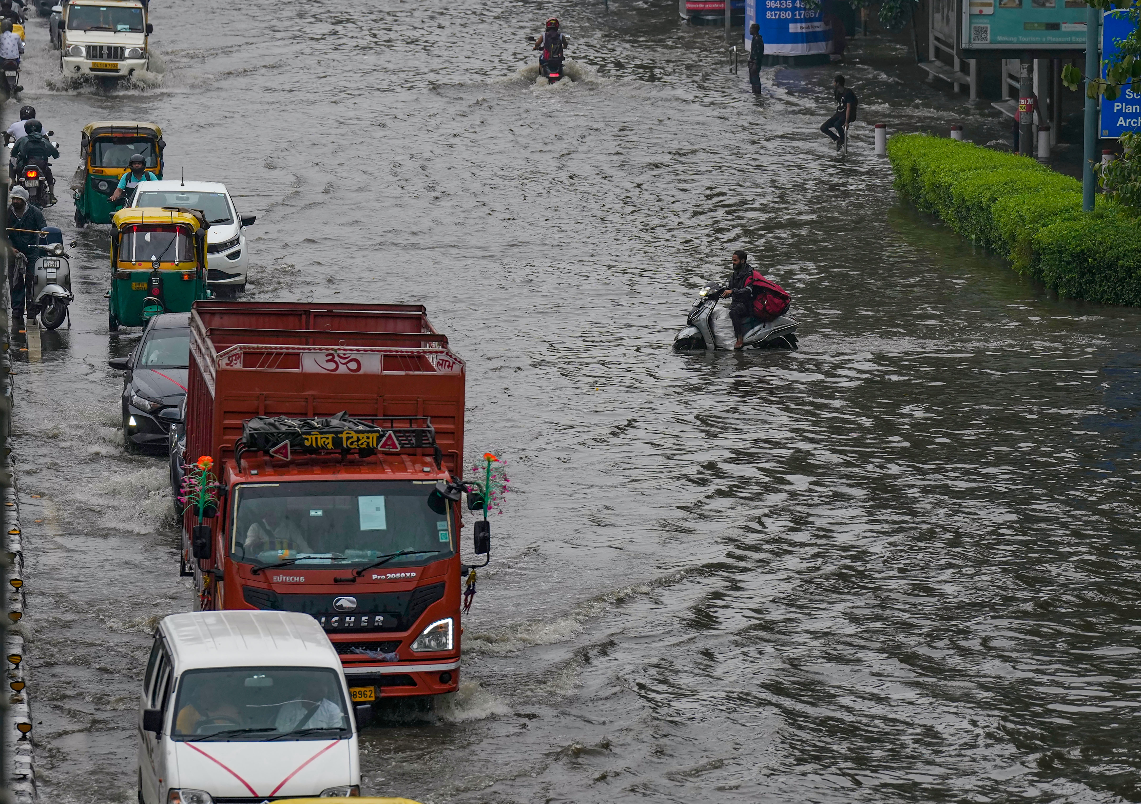 Delhi rain